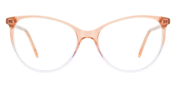 Andy Wolf® 5076 ANW 5076 F 55 - Orange/White F Eyeglasses