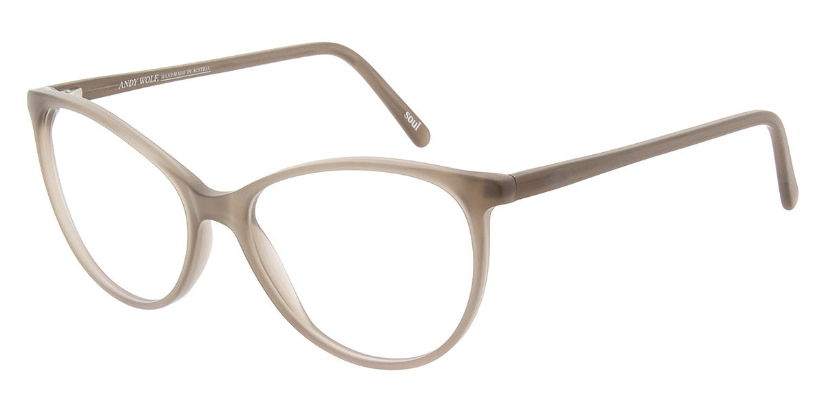 Andy Wolf® 5076 ANW 5076 M 55 - Beige M Eyeglasses