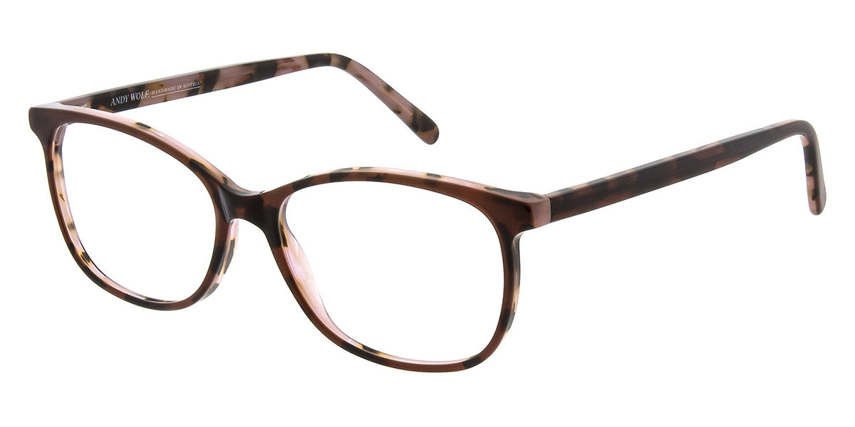 Andy Wolf® 5079 ANW 5079 V 52 - Berry/Brown V Eyeglasses