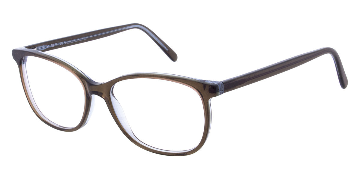 Andy Wolf® 5079 ANW 5079 X 52 - Brown X Eyeglasses