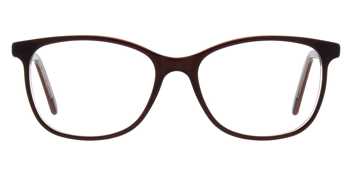 Andy Wolf® 5080 ANW 5080 U 50 - Brown/Orange U Eyeglasses