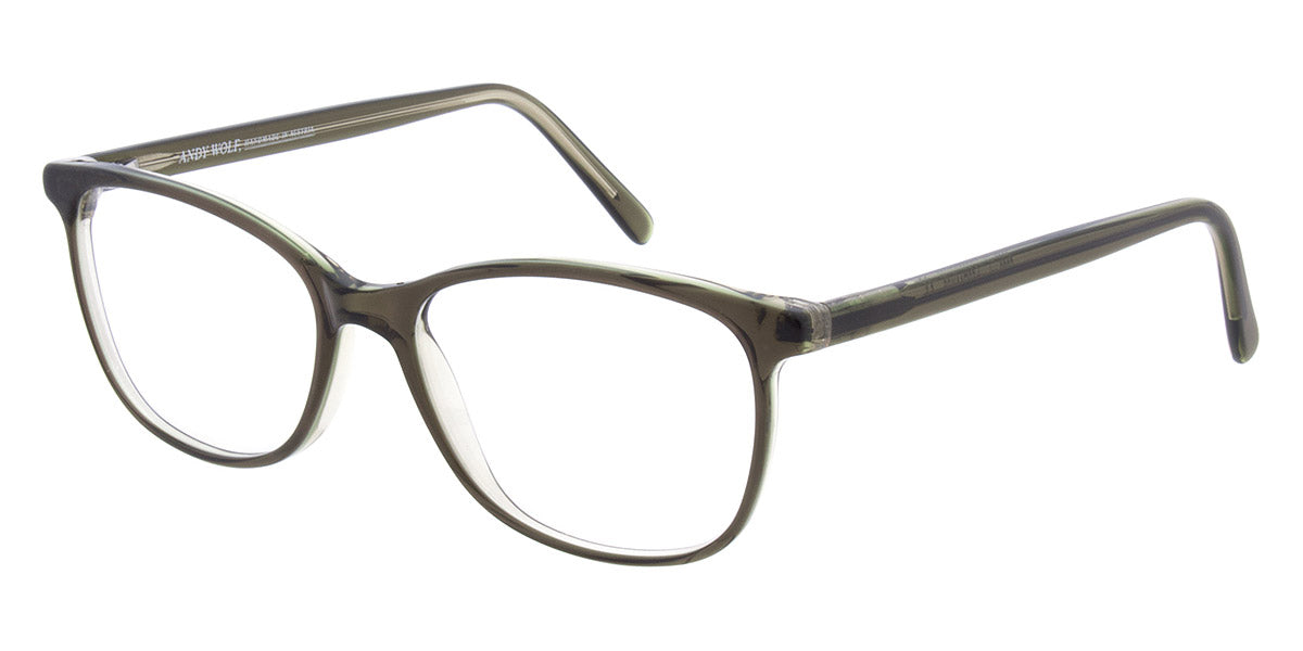 Andy Wolf® 5080 ANW 5080 W 50 - Green W Eyeglasses