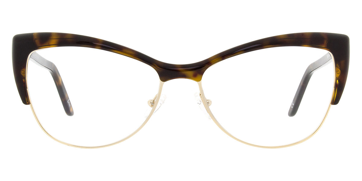 Andy Wolf® 5082 ANW 5082 B 56 - Brown/Gold B Eyeglasses