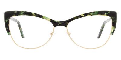 Andy Wolf® 5082 ANW 5082 E 56 - Green/Gold E Eyeglasses