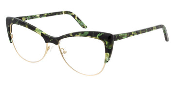 Andy Wolf® 5082 ANW 5082 E 56 - Green/Gold E Eyeglasses