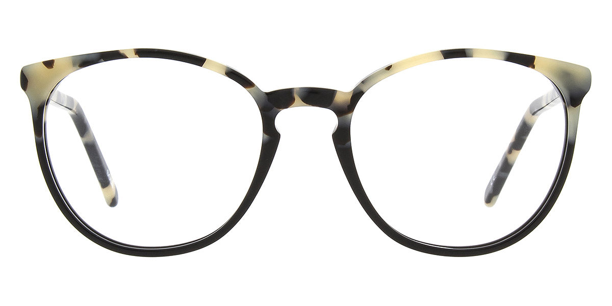 Andy Wolf® 5085 ANW 5085 X 48 - Beige/Black X Eyeglasses