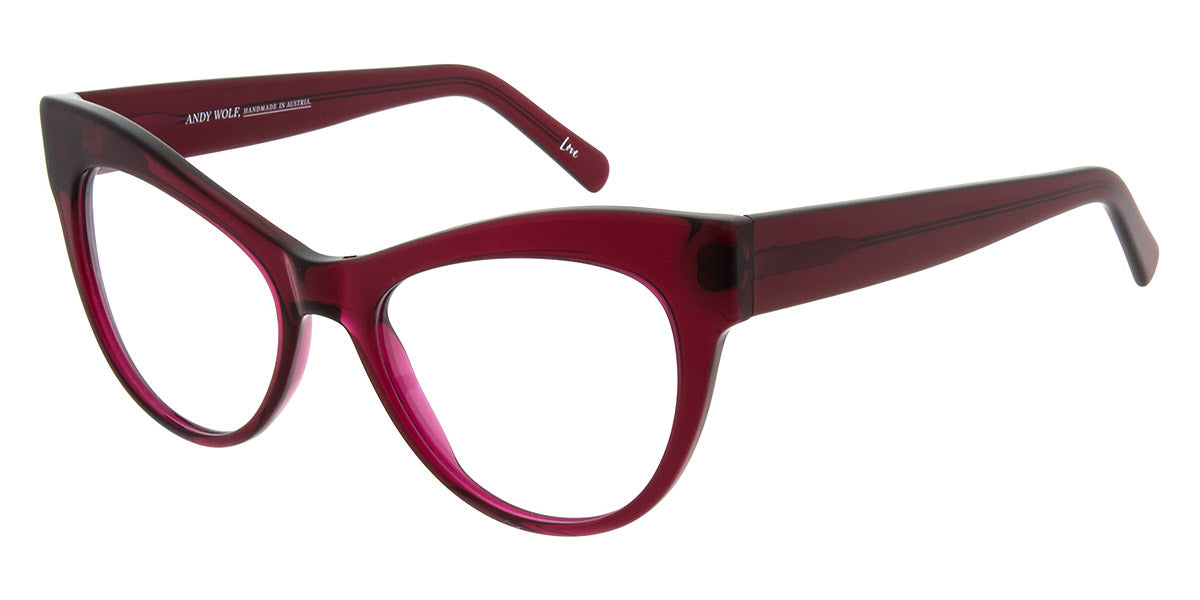 Andy Wolf® 5086 ANW 5086 C 54 - Berry C Eyeglasses