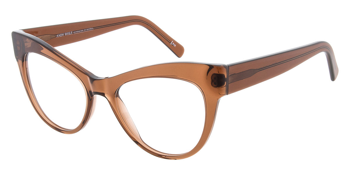 Andy Wolf® 5086 ANW 5086 J 54 - Brown J Eyeglasses