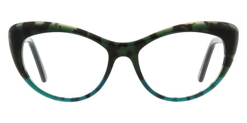 Andy Wolf® 5088 ANW 5088 J 50 - Teal/Black J Eyeglasses