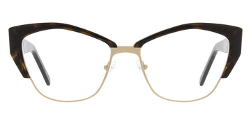 Andy Wolf® 5093 ANW 5093 B 56 - Brown/Gold B Eyeglasses