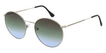 Andy Wolf® AMIRA Sun ANW AMIRA Sun Q 53 - Silver/Teal Q Sunglasses