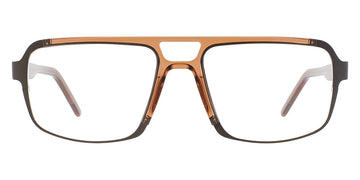 Andy Wolf® Deacon ANW Deacon F 58 - Gun/Brown F Eyeglasses