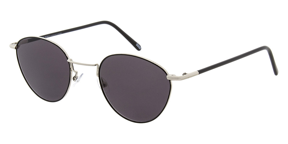 Andy Wolf® Demetrio Sun ANW Demetrio Sun A 48 - Silver/Black A Sunglasses