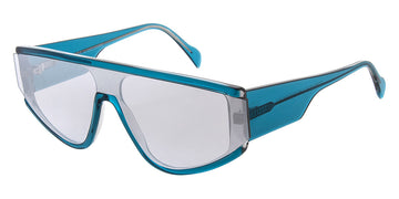 Andy Wolf® Detweiler Sun ANW Detweiler Sun G 149 - Teal/Silver G Sunglasses