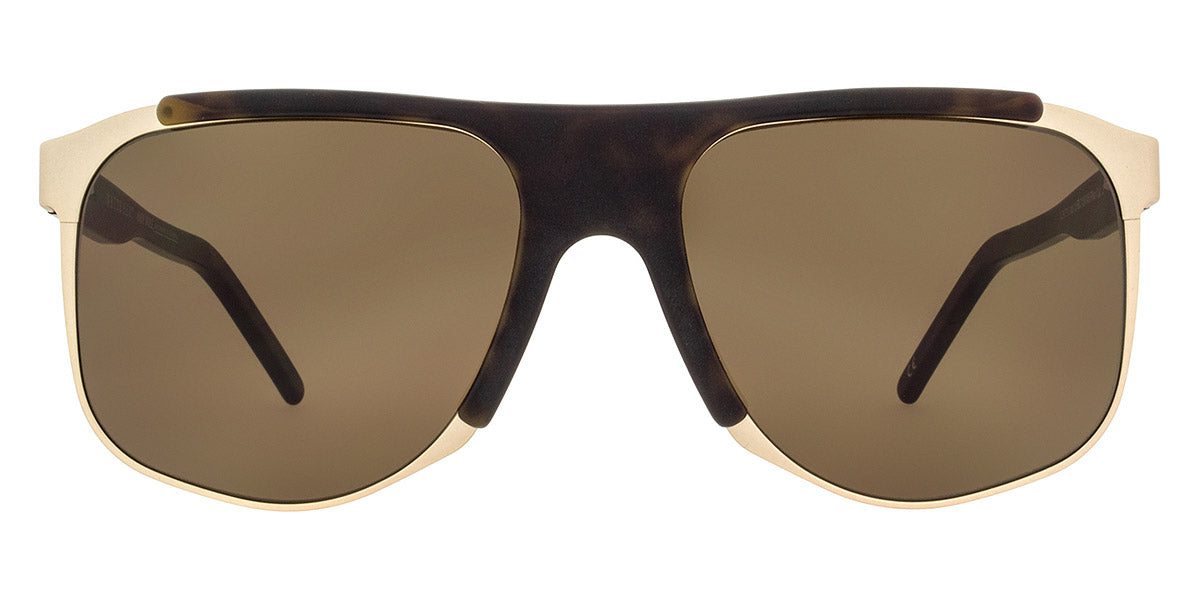 Andy Wolf® Dimitri Sun ANW Dimitri Sun B 58 - Gold/Brown B Sunglasses