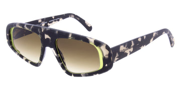 Andy Wolf® Infinity ANW Infinity B 53 - Gray/Green B Sunglasses