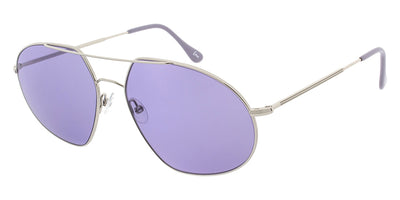 Andy Wolf® Quincy Sun ANW Quincy Sun C 61 - Silver/Violet C Sunglasses