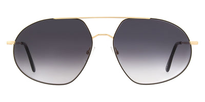 Andy Wolf® Quincy Sun ANW Quincy Sun F 61 - Gold/Black F Sunglasses