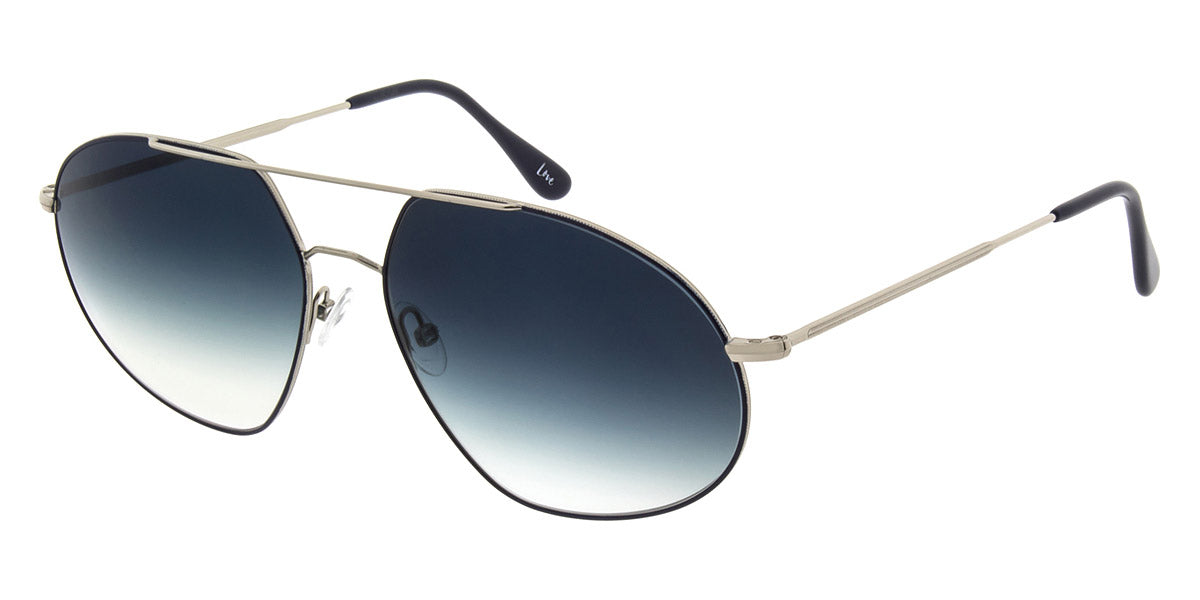 Andy Wolf® Quincy Sun ANW Quincy Sun G 61 - Silver/Blue G Sunglasses