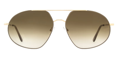 Andy Wolf® Quincy Sun ANW Quincy Sun H 61 - Gold/Brown H Sunglasses