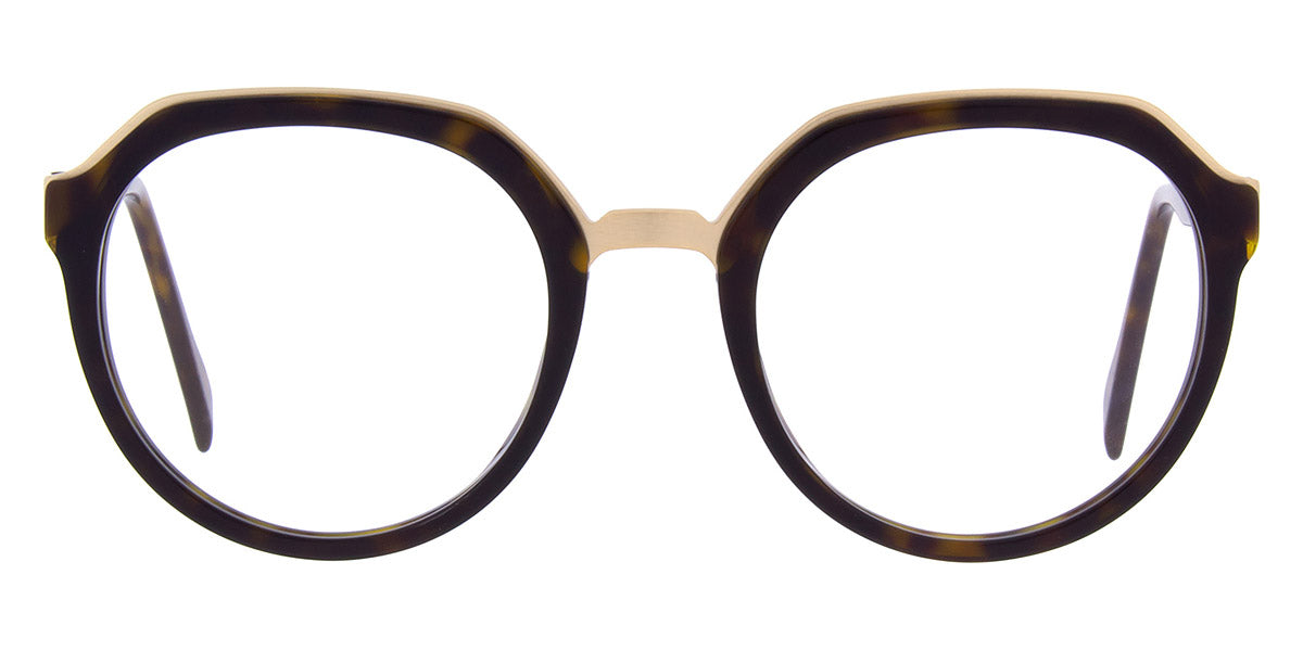 Andy Wolf® Rizzi ANW Rizzi 02 51 - Brown/Gold 02 Eyeglasses