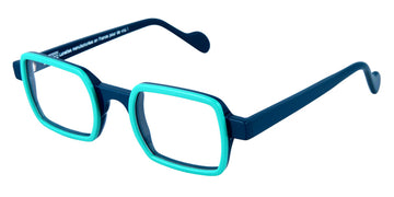 NaoNed® Aradon NAO Aradon C052 46 - Solid Turquoise / Solid Teal Eyeglasses