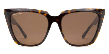 Balenciaga® BB0046S BB0046S 002 55 - Havana / Brown Sunglasses