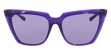 Balenciaga® BB0046S BB0046S 003 55 - Violet / Violet Sunglasses