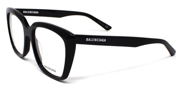 Balenciaga® BB0062O BB0062O 001 53 - Black Eyeglasses