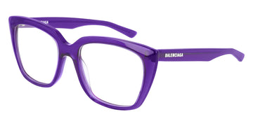 Balenciaga® BB0062O BB0062O 003 53 - Violet Eyeglasses