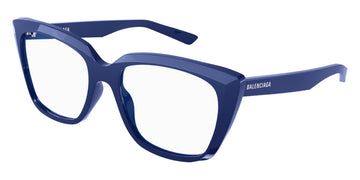 Balenciaga® BB0062O BB0062O 006 53 - Blue Eyeglasses