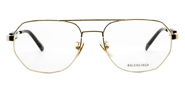 Balenciaga® BB0117O BB0117O 003 57 - Gold Eyeglasses