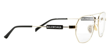 Balenciaga® BB0117O BB0117O 003 57 - Gold Eyeglasses