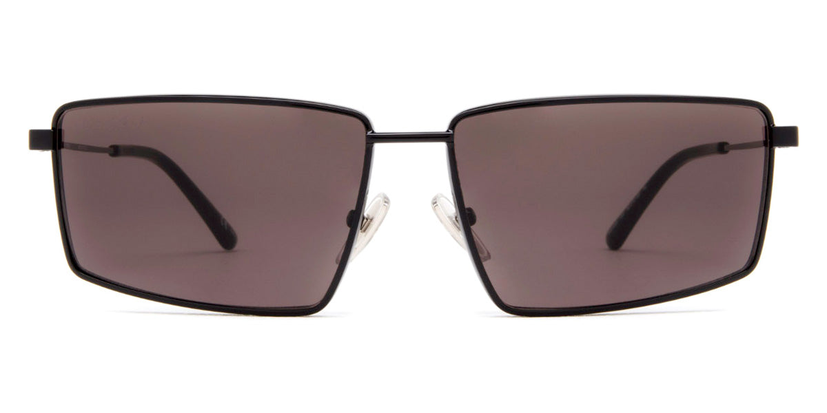 Balenciaga Brown Rectangular Sunglasses