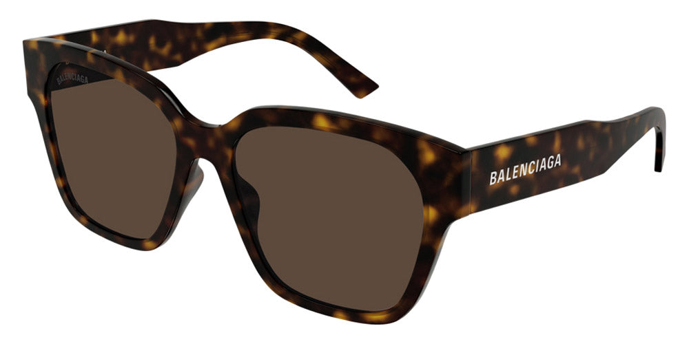 Balenciaga® BB0215SA BB0215SA 002 56 - Havana / Brown Sunglasses