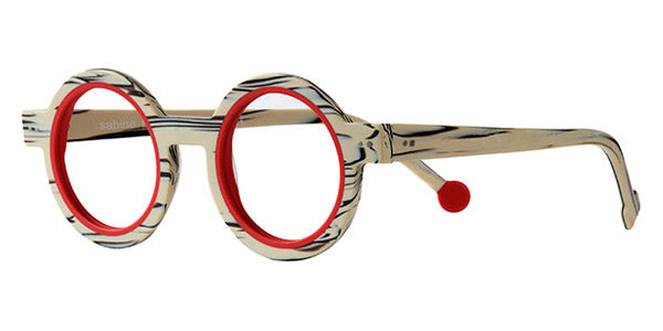 Sabine Be® Be Addict - Matte Vanilla Choco / Matte Red Eyeglasses