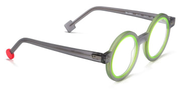 Sabine Be® Be Addict - Matte Translucent Gray / Matte Neon Green Eyeglasses