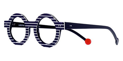 Sabine Be® Be Addict Stripe - Shiny Navy Blue Fat Stripes Eyeglasses