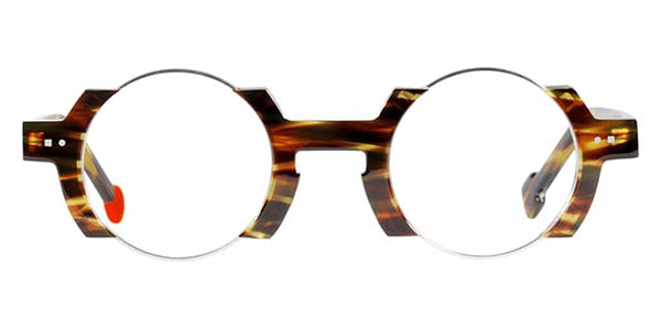 Sabine Be® Be Balloon - Shiny Veined Tortoise / Polished Palladium Eyeglasses