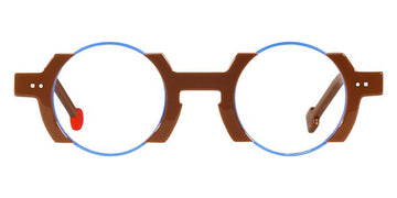 Sabine Be® Be Balloon - Matte Brown / Satin Blue Klein Eyeglasses