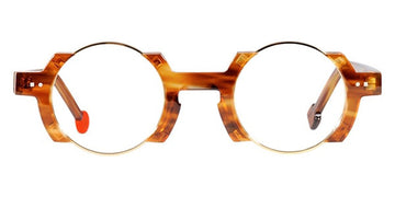 Sabine Be® Be Balloon - Shiny Blonde Veined Tortoise / Polished Pale Gold Eyeglasses