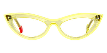 Sabine Be® Be Bikini Line - Shiny Translucent Yellow / Shiny Solid Yellow Eyeglasses