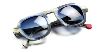 Sabine Be® Be Factory Sun - Matte Horn / Matte Blue Klein Sunglasses