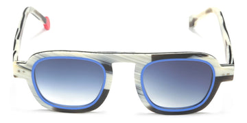 Sabine Be® Be Factory Sun - Matte Horn / Matte Blue Klein Sunglasses