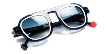 Sabine Be® Be Factory Sun - Shiny Navy Blue / Shiny White Sunglasses