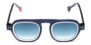 Sabine Be® Be Factory Sun - Shiny Navy Blue / Shiny White Sunglasses