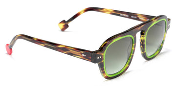 Sabine Be® Be Factory Sun - Shiny Veined Tortoise / Shiny Neon Green Sunglasses