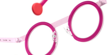 Sabine Be® Be Gipsy - Matte Translucent Fuchsia / Satin Pastel Pink Eyeglasses