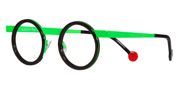 Sabine Be® Be Gipsy - Shiny Dark Choco / Satin Neon Green Eyeglasses