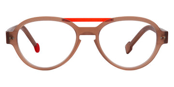 Sabine Be® Be Hype - Beige Translucent Matte / Orange Shiny Satin Eyeglasses